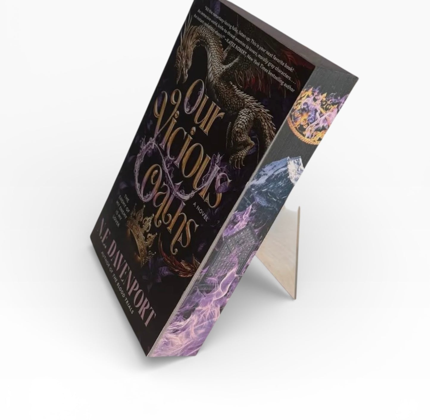 Our Vicious Oaths (Custom Sprayed Edge)