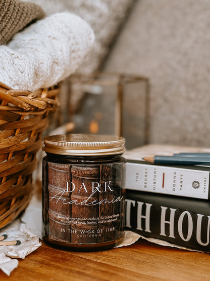 Dark Academia Candle 9 oz