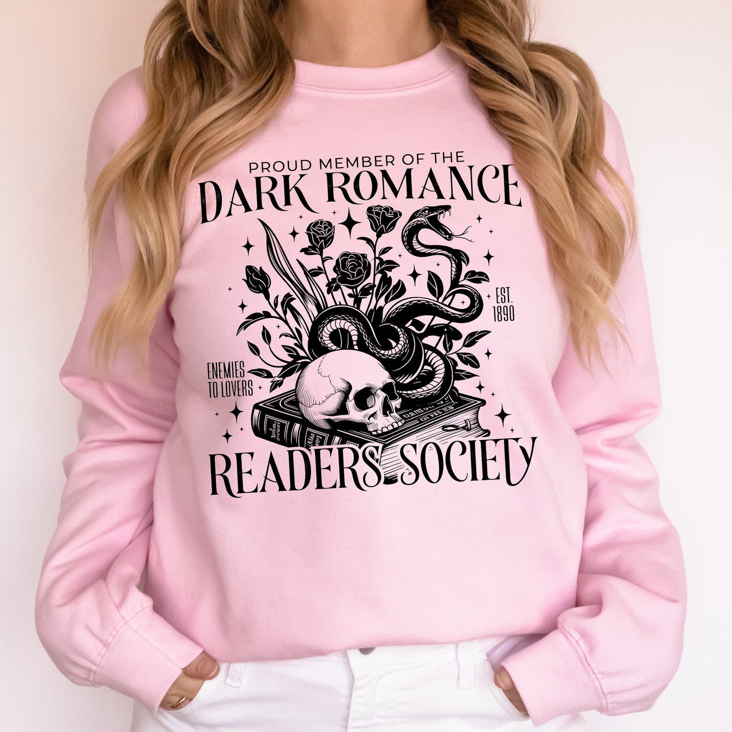 Dark Romance Readers Society, Romantasy, Booktok, Library, Books Sweatshirt