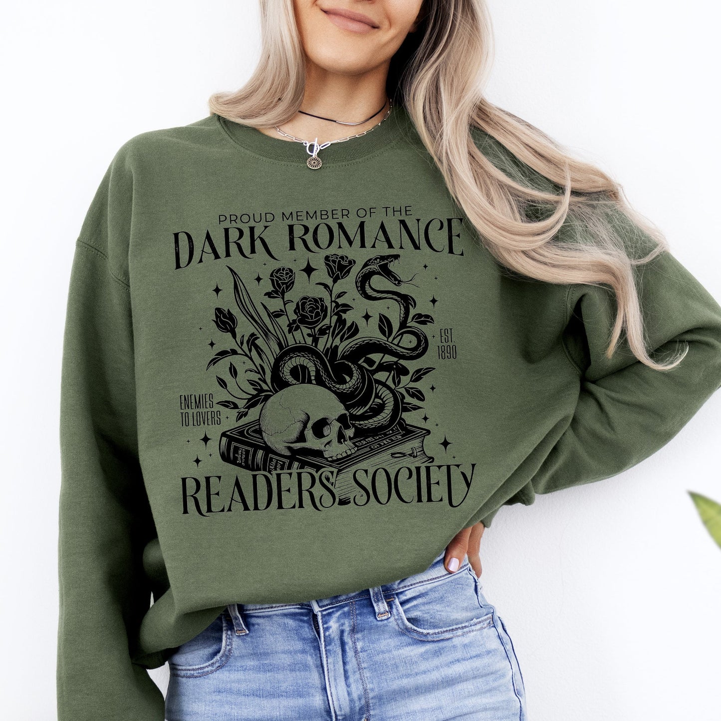 Dark Romance Readers Society, Romantasy, Booktok, Library, Books Sweatshirt