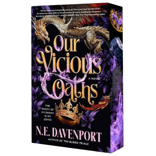 Our Vicious Oaths (Custom Sprayed Edge)