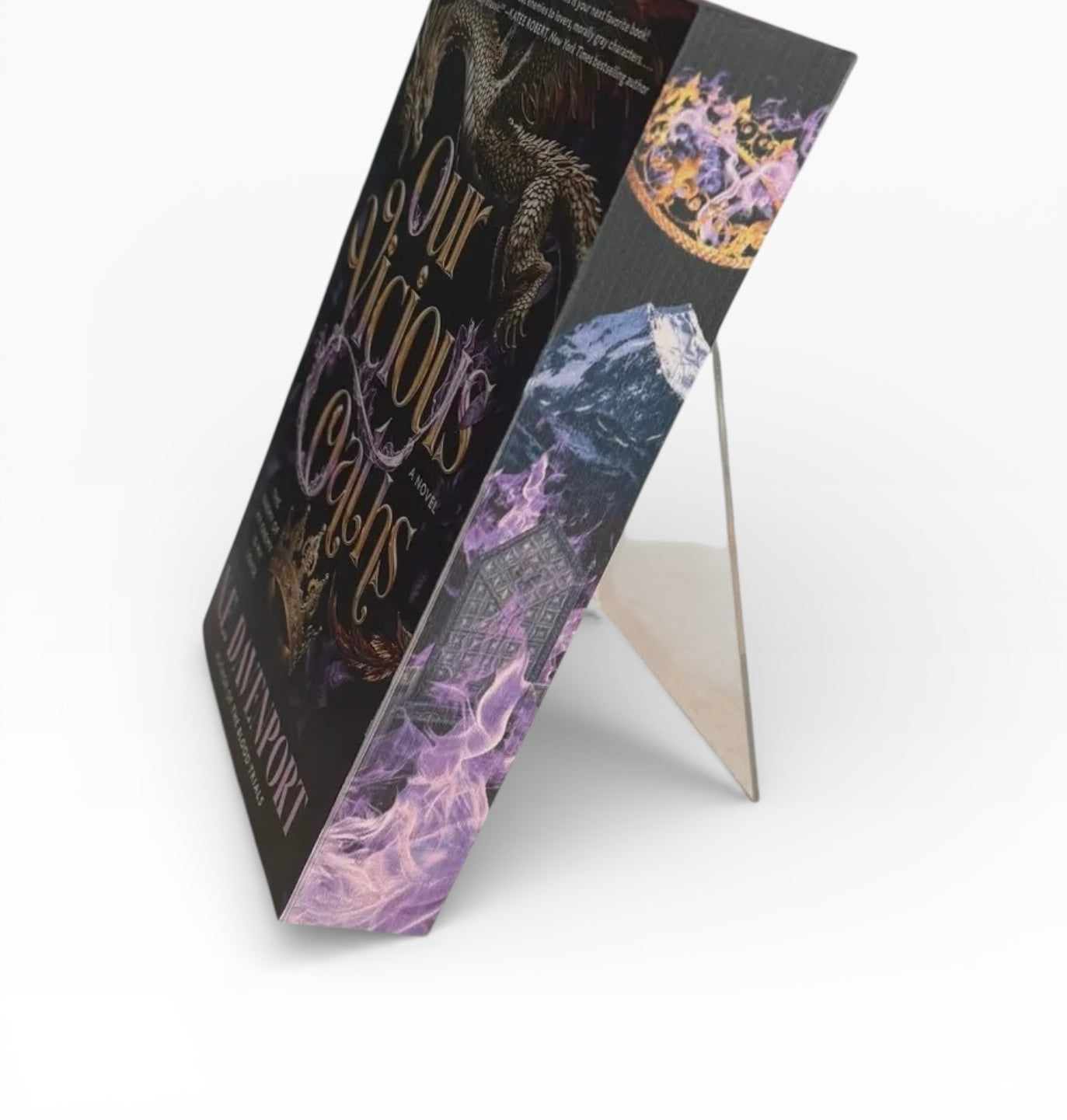 Our Vicious Oaths (Custom Sprayed Edge)