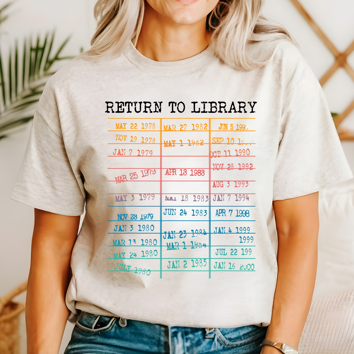 Return to Library, Booktok, Bookish, Trend, Graphic Tee, Tshirt