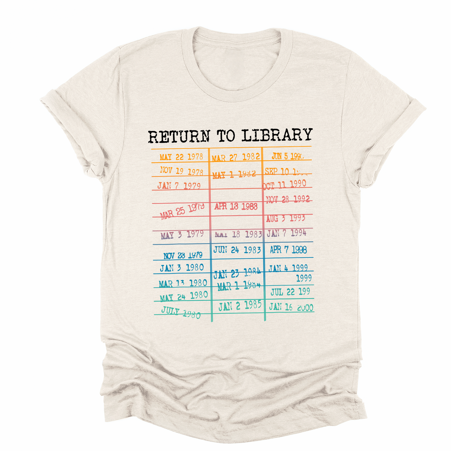 Return to Library, Booktok, Bookish, Trend, Graphic Tee, Tshirt